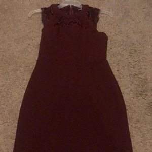 Maroon Dress
